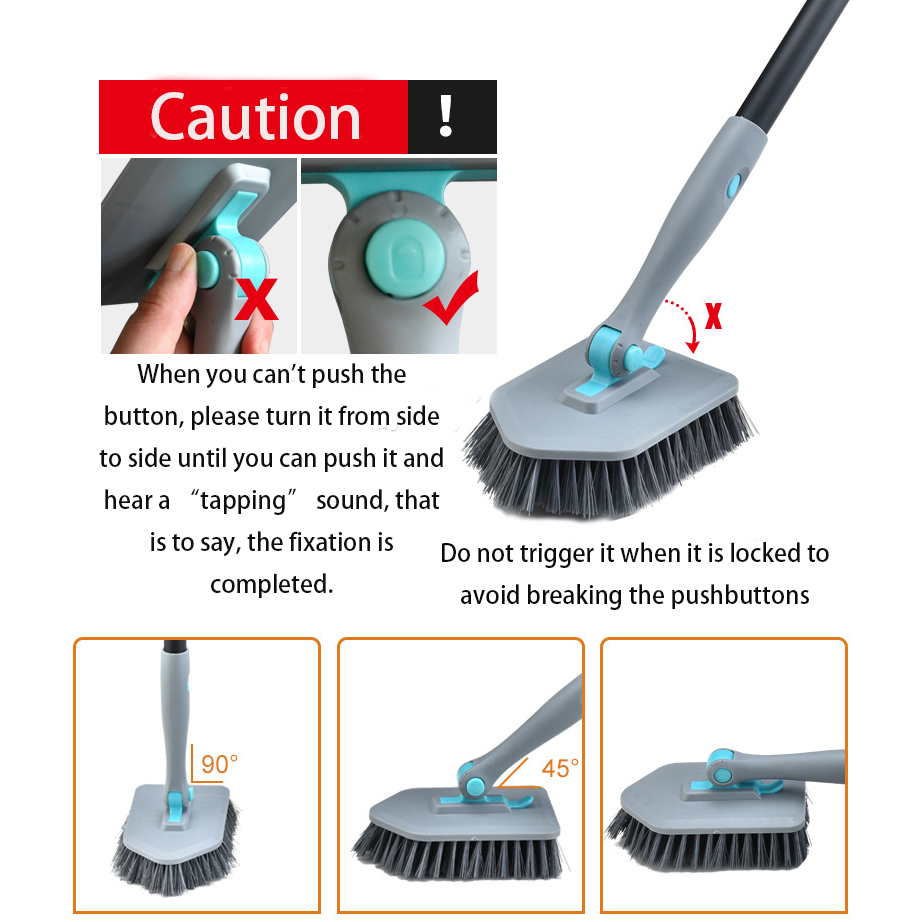 Multi-functional Long Handle Cleaning Brush