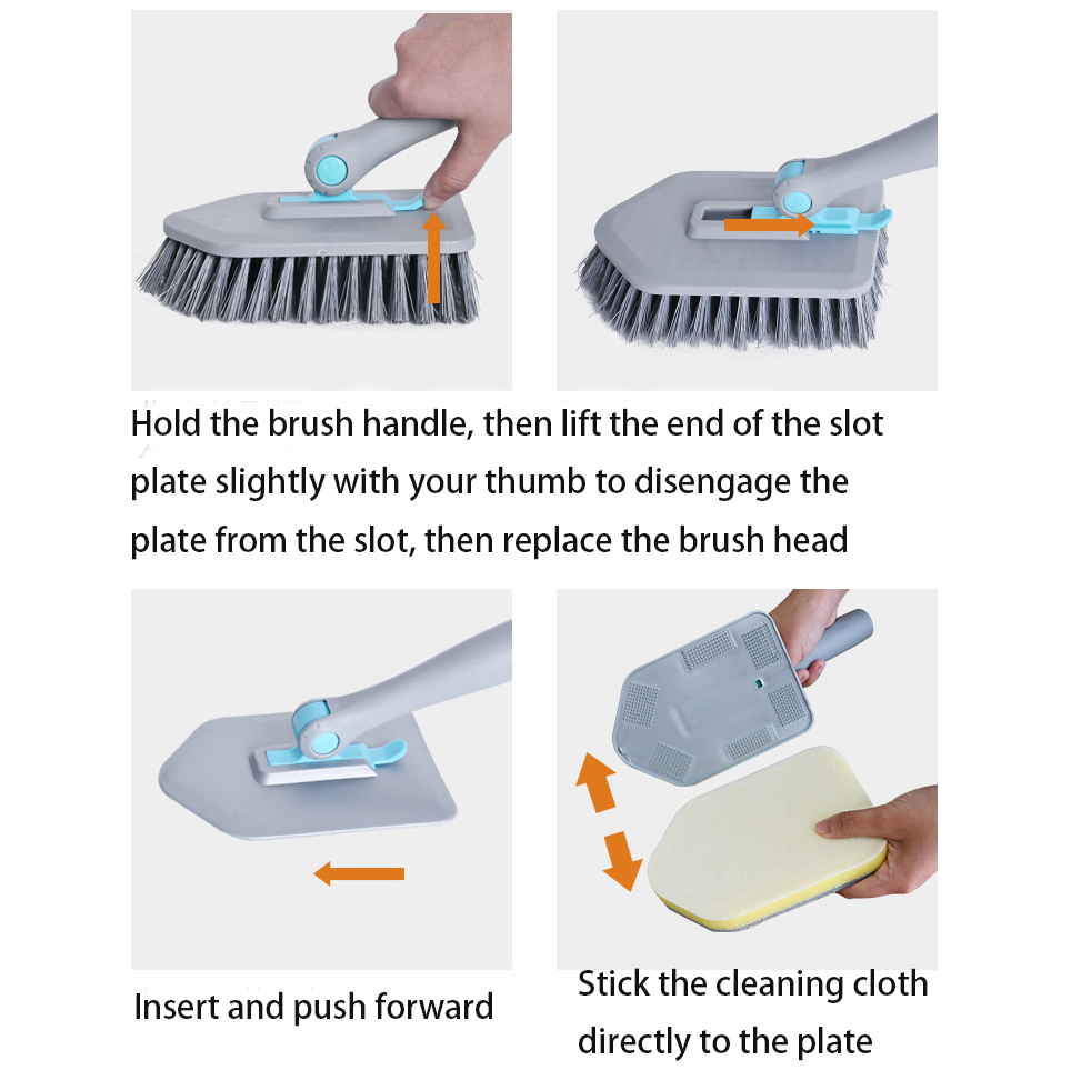 Multi-functional Long Handle Cleaning Brush