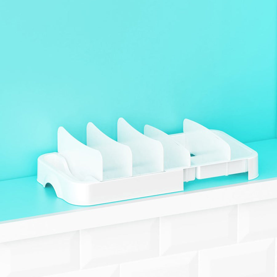 Adjustable Food Container Lid Organizer (3 Size Options)