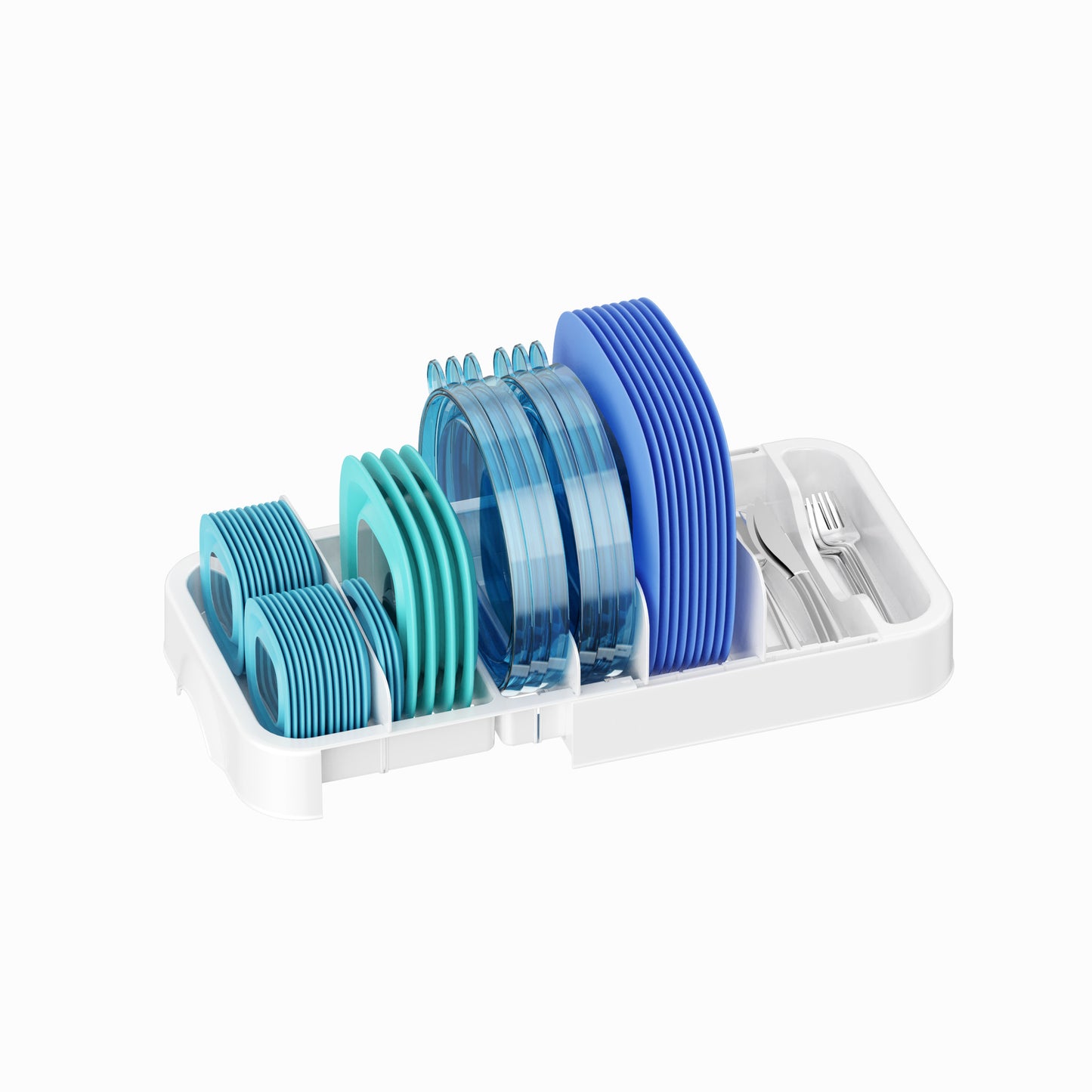 Adjustable Food Container Lid Organizer
