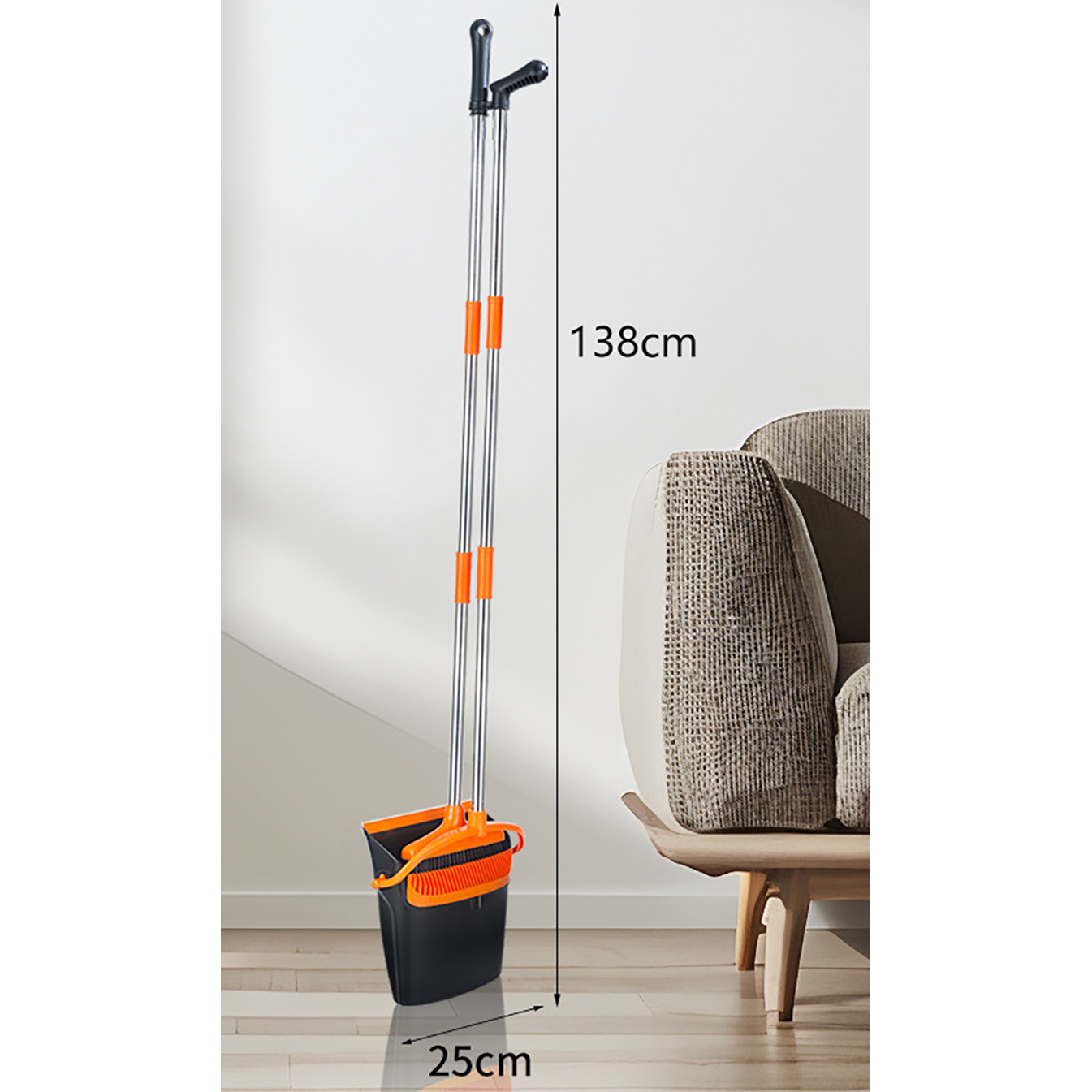 Upgrade Broom and Dustpan Set (2 Color Options)