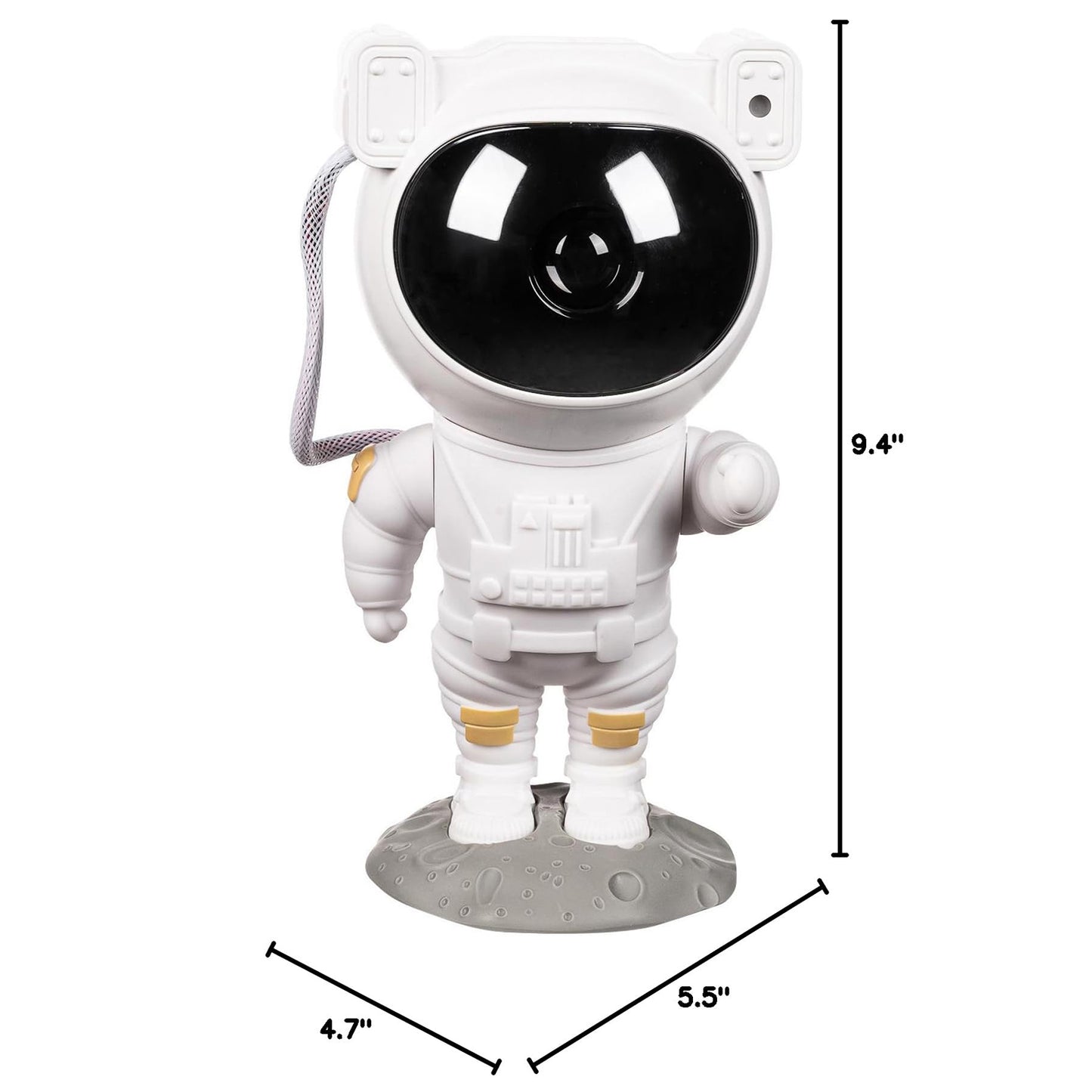 Star Projector Galaxy Night Light, White