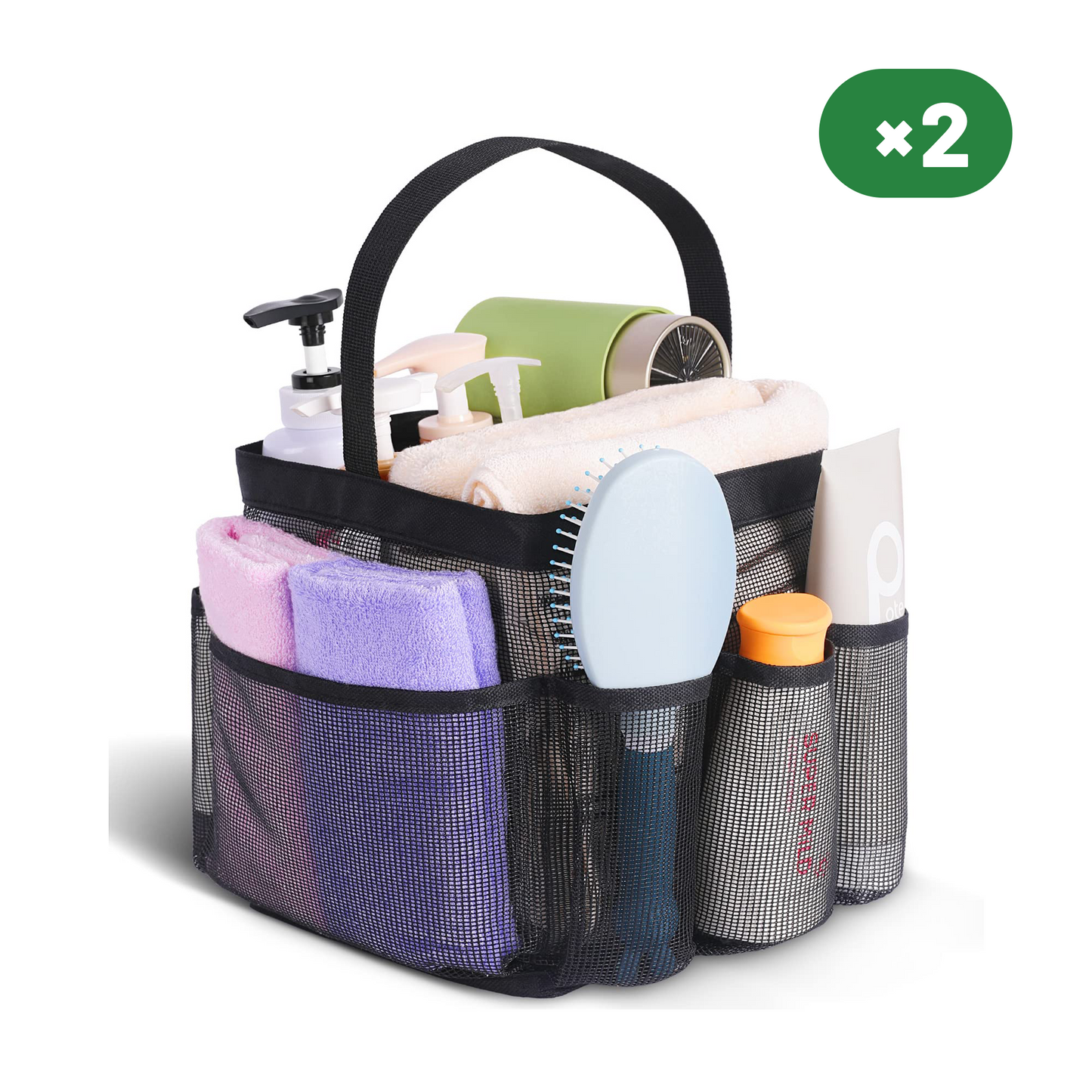 Shower Tote Bag for Beach 2 Units