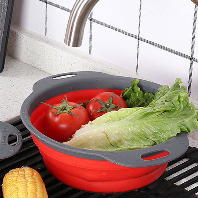 3-Piece Round Collapsible Colander