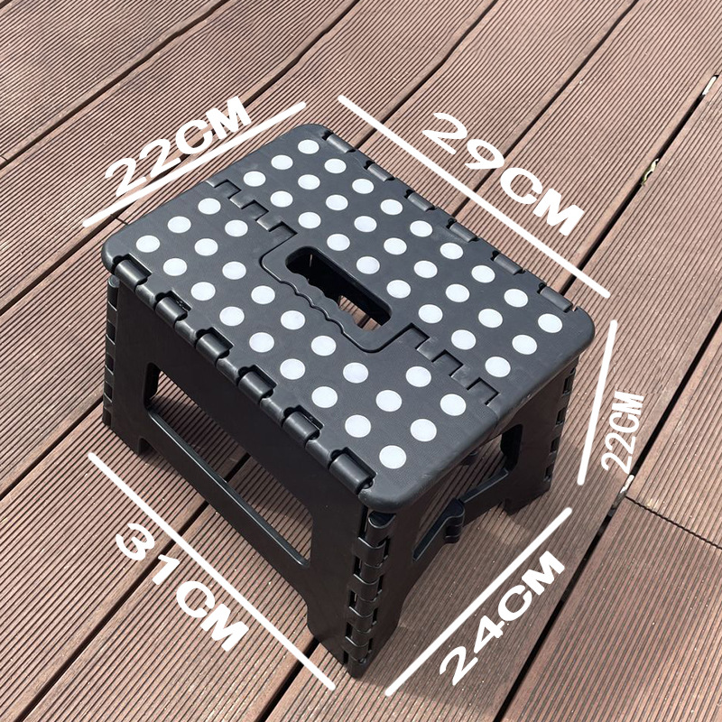 Home Folding Step Stool 13 Inches / 9 Inches (2 Color Options)