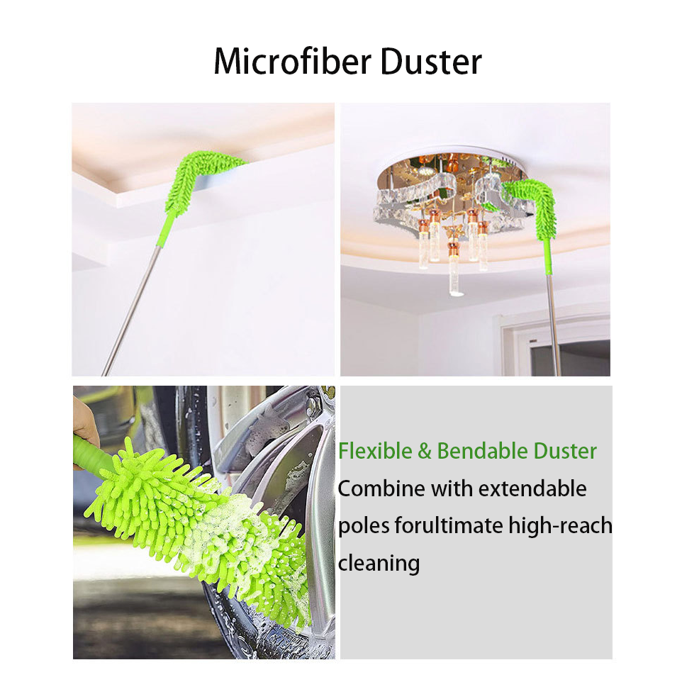 8-Piece Car Wash Kit, Green