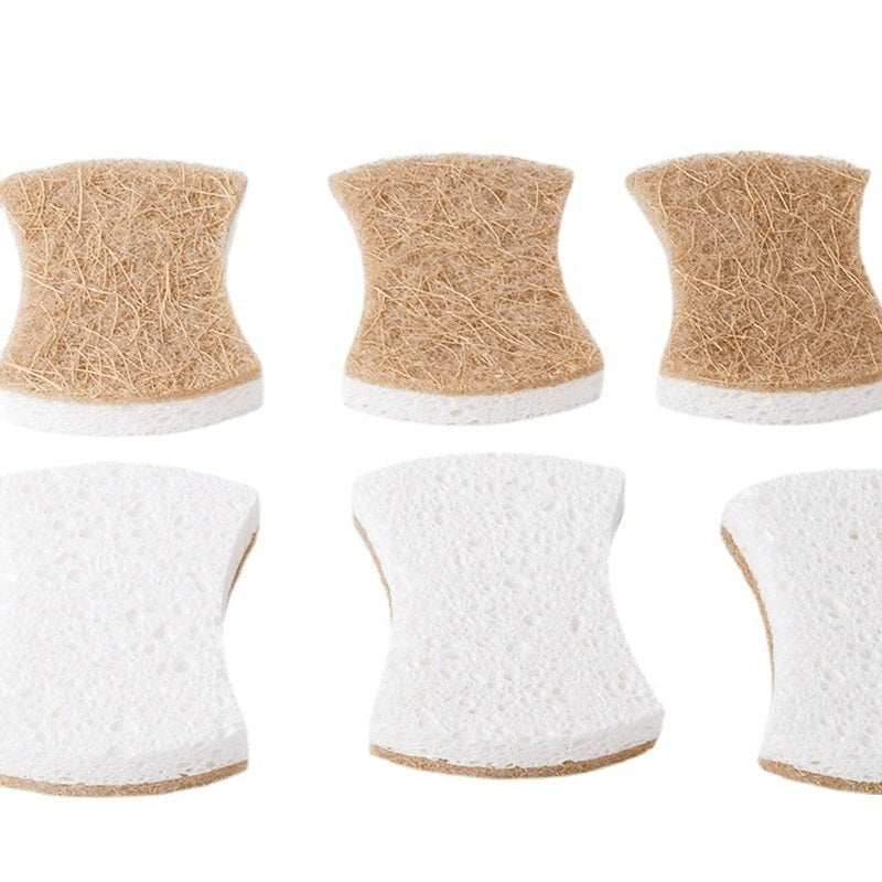 Biodegradable Compostable Cellulose and Coconut Scrubber Sponge 12 Units