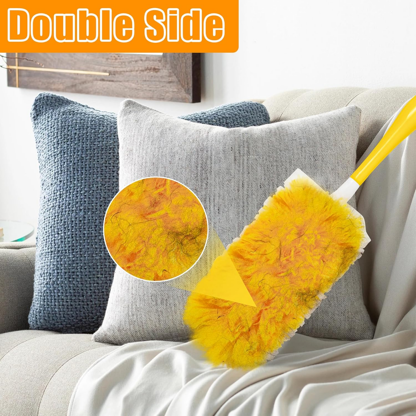 Dusters Refill for Cleaning 30 Units with Short Handle / Long Handle