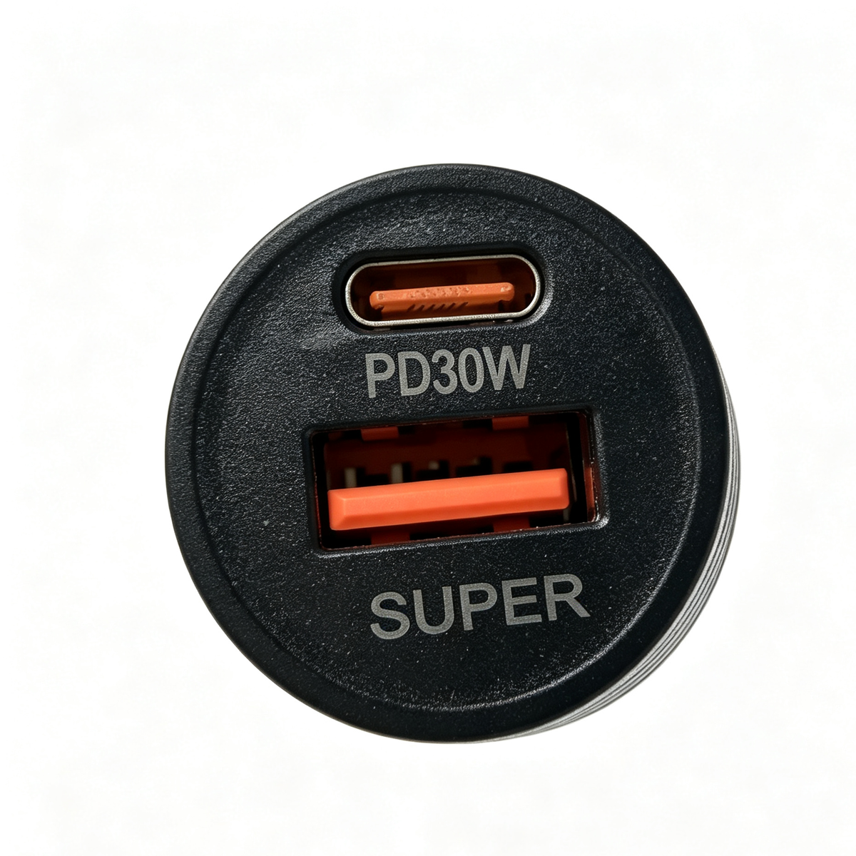 45W Dual Port Car Charger Adapter, USB-A QC3.0 & USB-C PD Fast Charging Car Charger