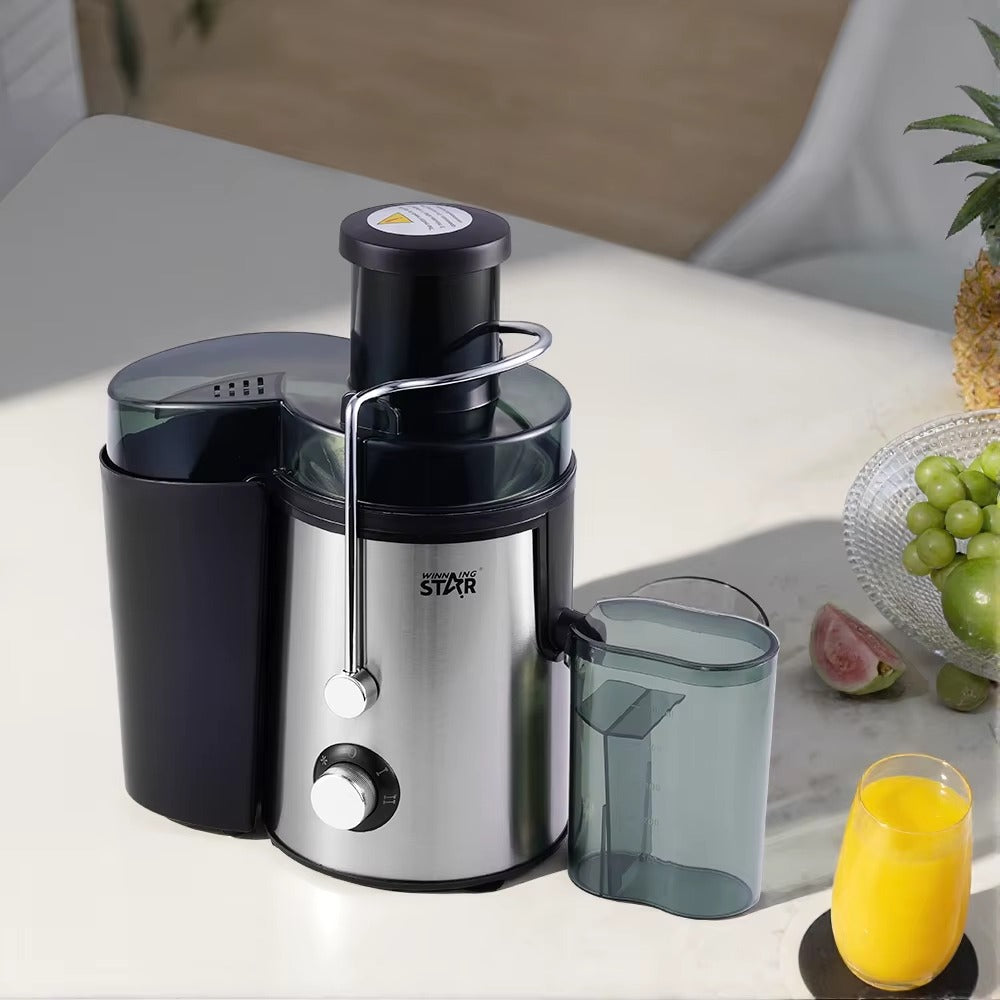 300W Smooth Juice Pulp Separation 2 Speed 1.5L Pulp Bucket Juicer, Juice Extractor WINNING STAR