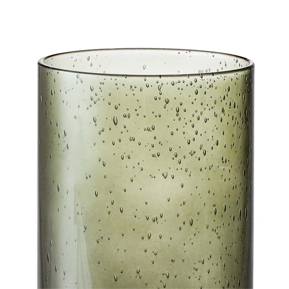 16.5oz/495ml Bubble Highball Glasses,4 Pack,Green