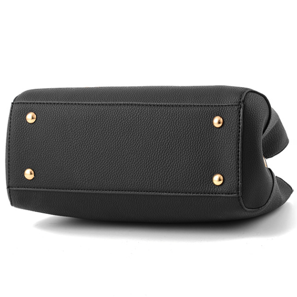 Fashion Woman Bag Lady Wild Shoulder Messenger, Black