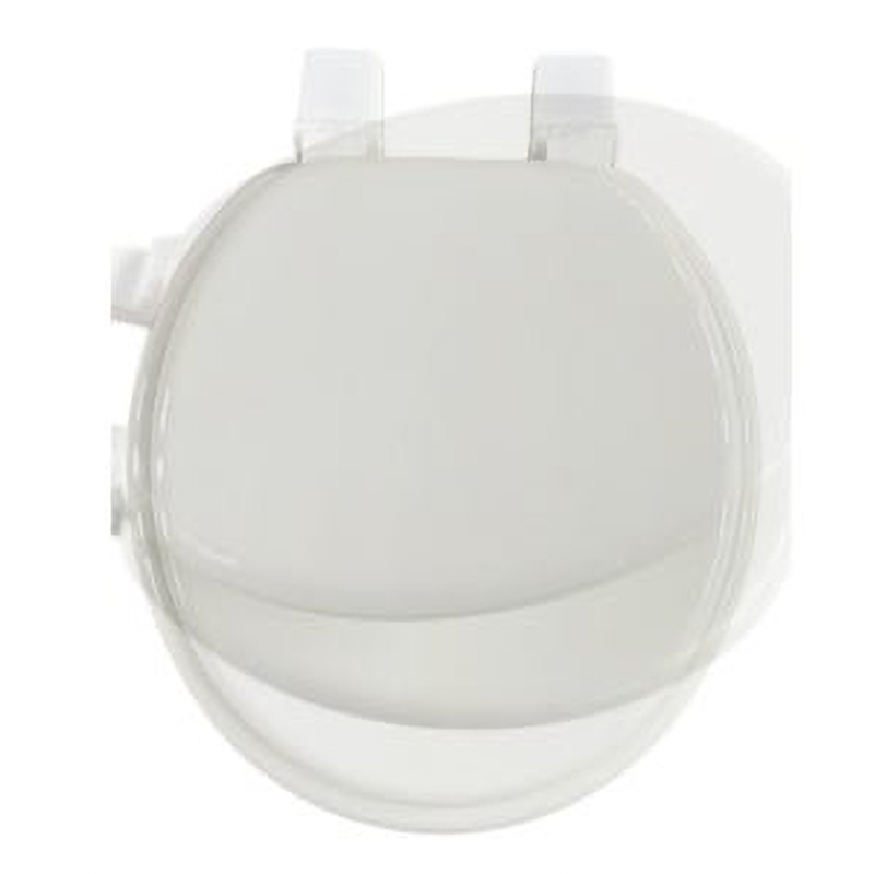17''molded wood toilet seat with plastic hinge