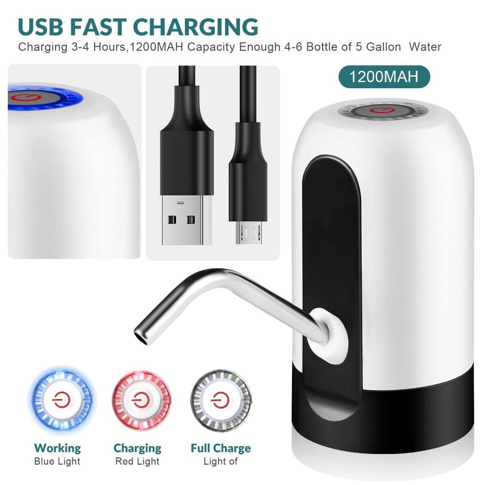 USB Charging 5 Gallon Water Dispenser - Weshop876