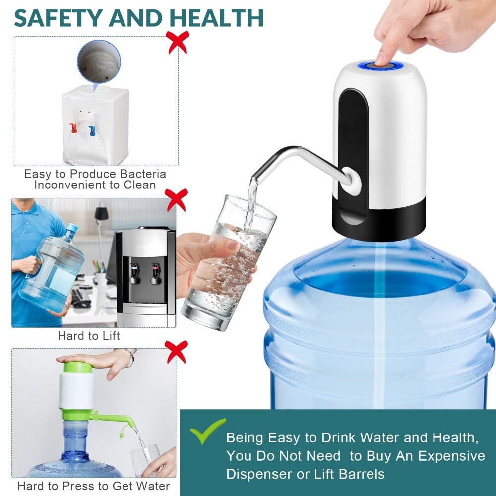 USB Charging 5 Gallon Water Dispenser - Weshop876
