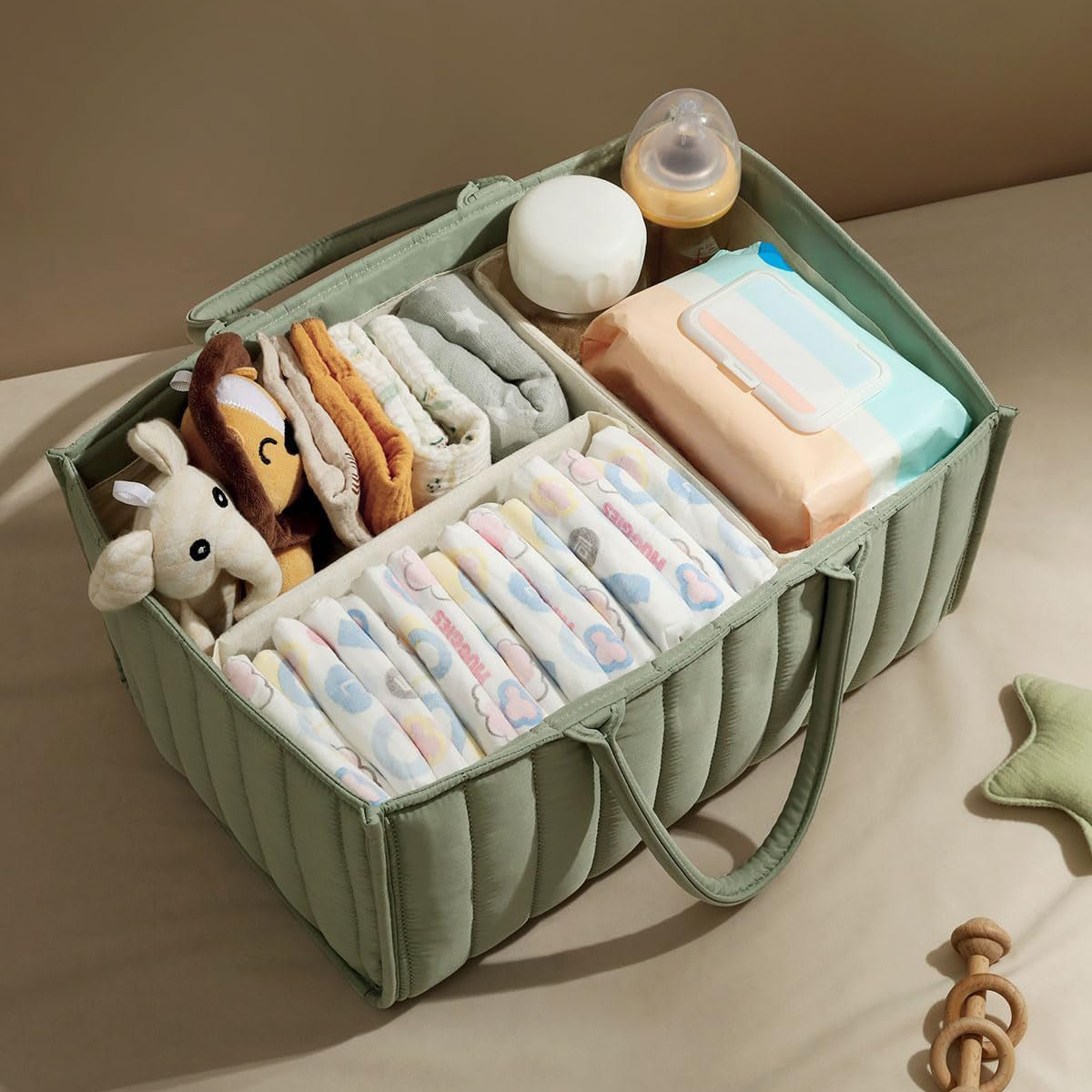 Diary Baby Diaper Caddy Organizer (3 Color Options)