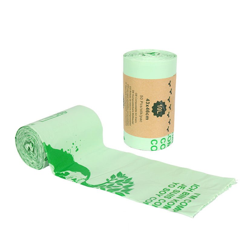 Biodegradable and Compostable Trash Bags 10L / 2.2 gal 2 Pack Each Pack 50 counts