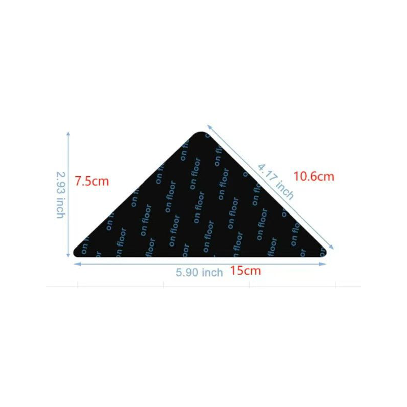 Non Slip Rug Pads Gripper 2 Set Each Set 12pcs