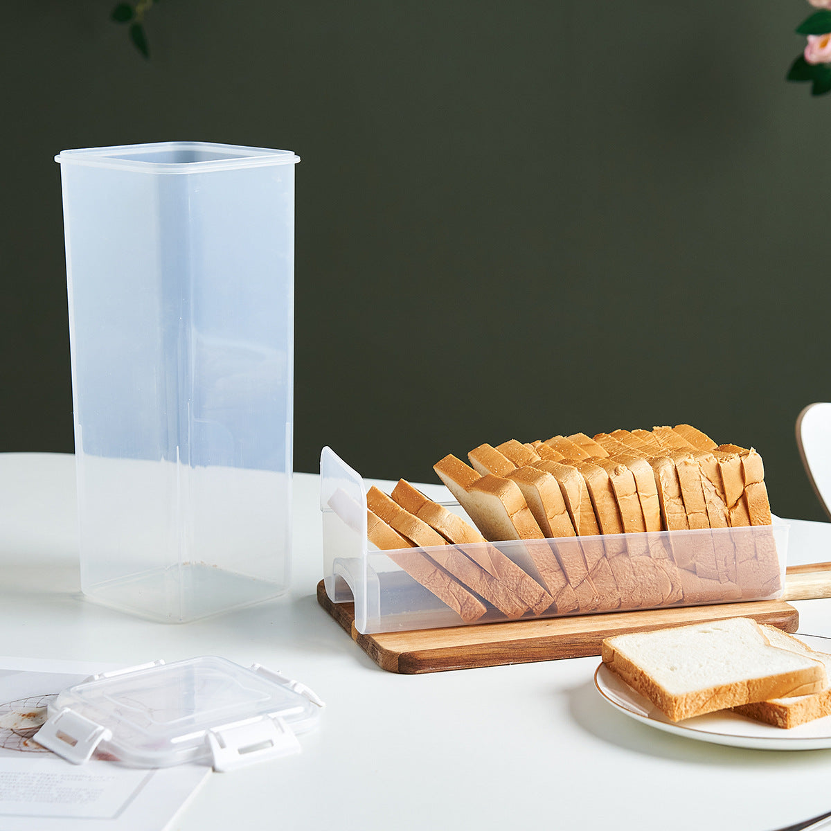 Food Grade Plastic Bread Container with Inner Case / without Inner Case
