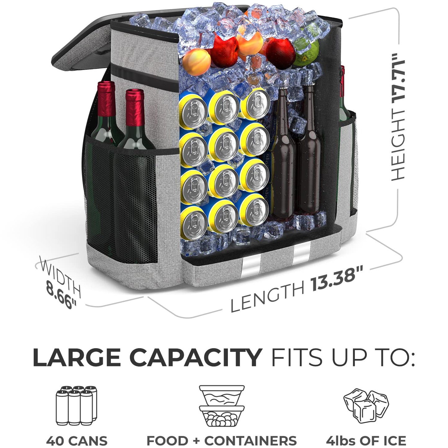 Leak Proof Insulated Cooler Backpack - Weshop876