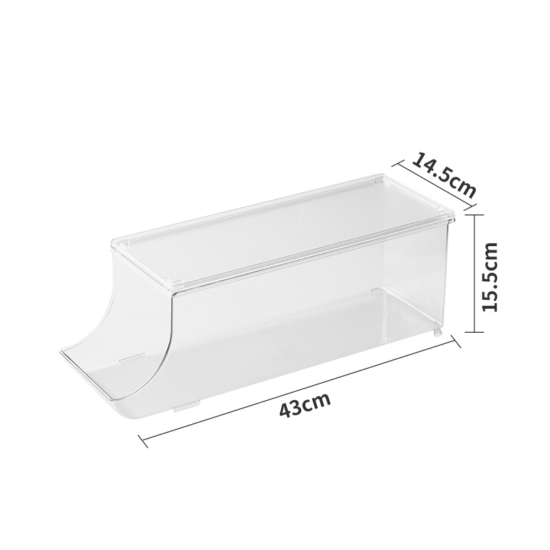 Stackable Soda Can Organizer with Lid(2 - Pack) - Weshop876