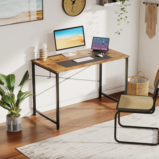Home Office Desk for Small Spaces 15.7 x 31.5 x 29.1 Inches