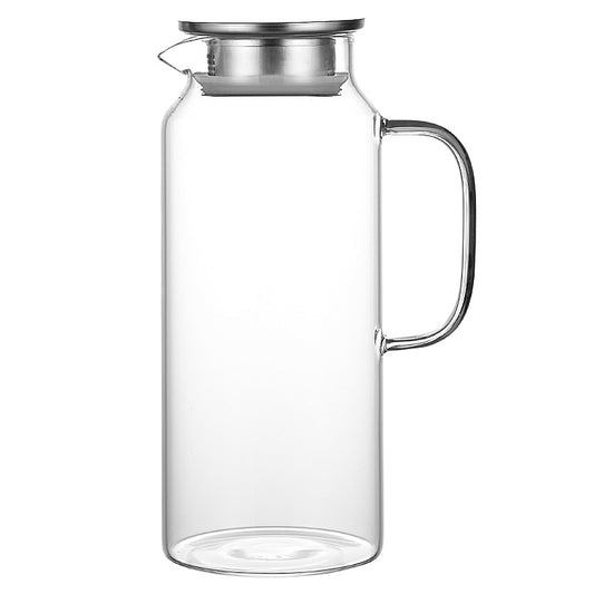 2 Liter Glass Pitcher with Lid