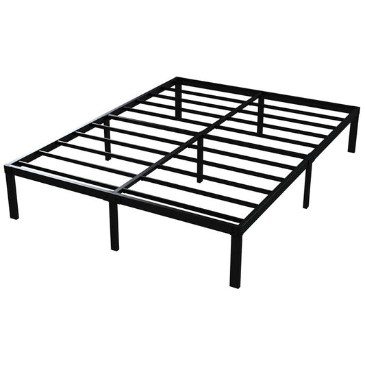 Metal Bed Frame 202*151*35 / 190*97*35, Black