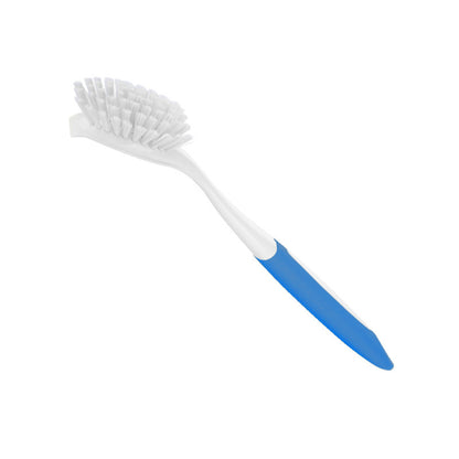 2- Piece Dish Brush with Handle (blue, green)