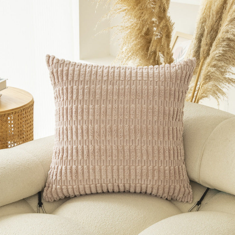 4-Piece Corduroy Decorative Throw Pillow Covers 18x18 Inch