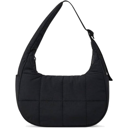 Small Crescent Puffer Purse Shoulder Bag