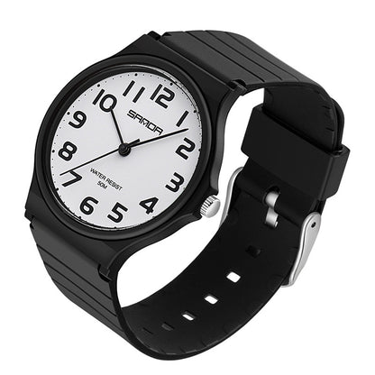 Analog Kids Watch for Boys Girls, Black