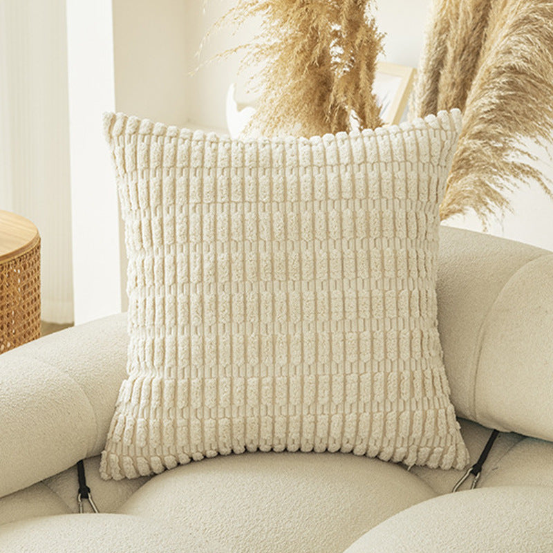 4-Piece Corduroy Decorative Throw Pillow Covers 18x18 Inch
