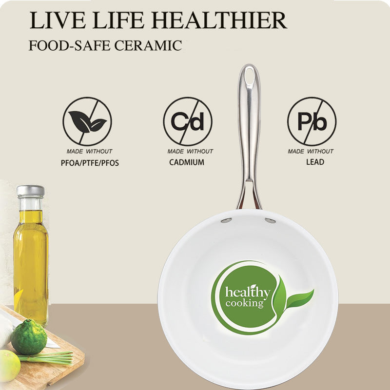 7-piece Ceramic Cookware Sets, Blue