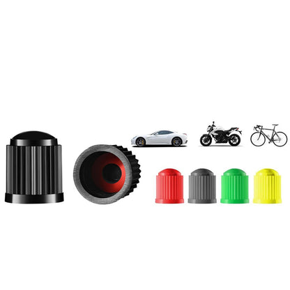 Tire Valve Stem Caps with Sealing Ring for Car 288 Units