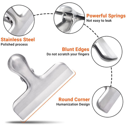 10 Pack Stainless Steel Chip