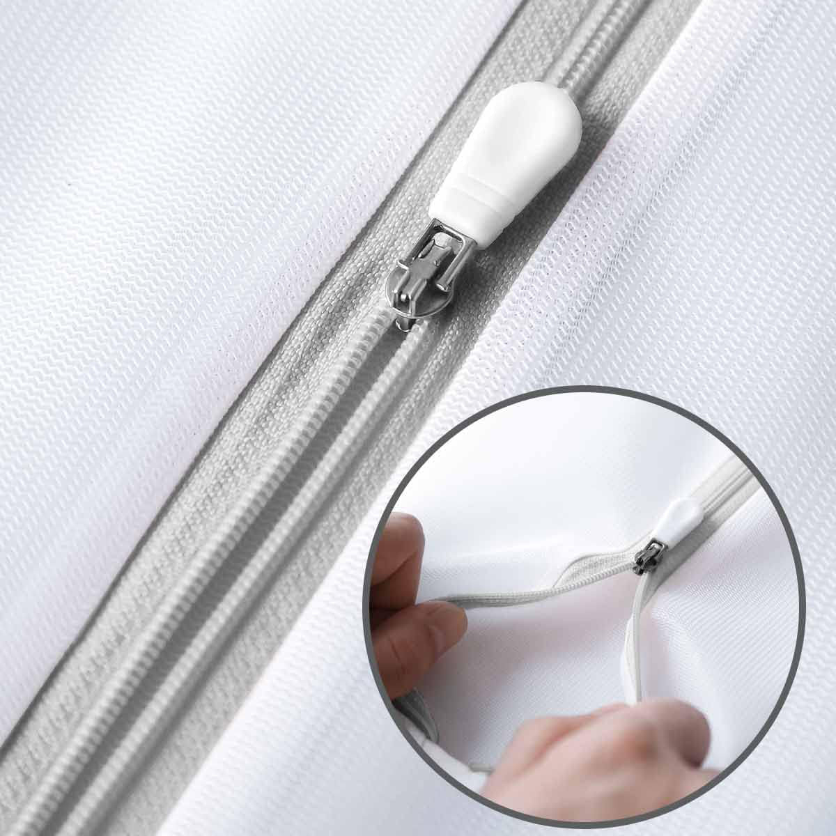 6 Units Small Fine Mesh Laundry Bags (2xlarge, 2xmedium, 2xsmall)