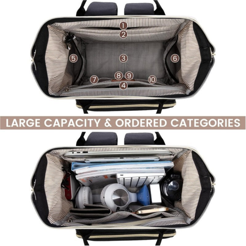 Waterproof Nurse Bag College Bookbag for Schoool