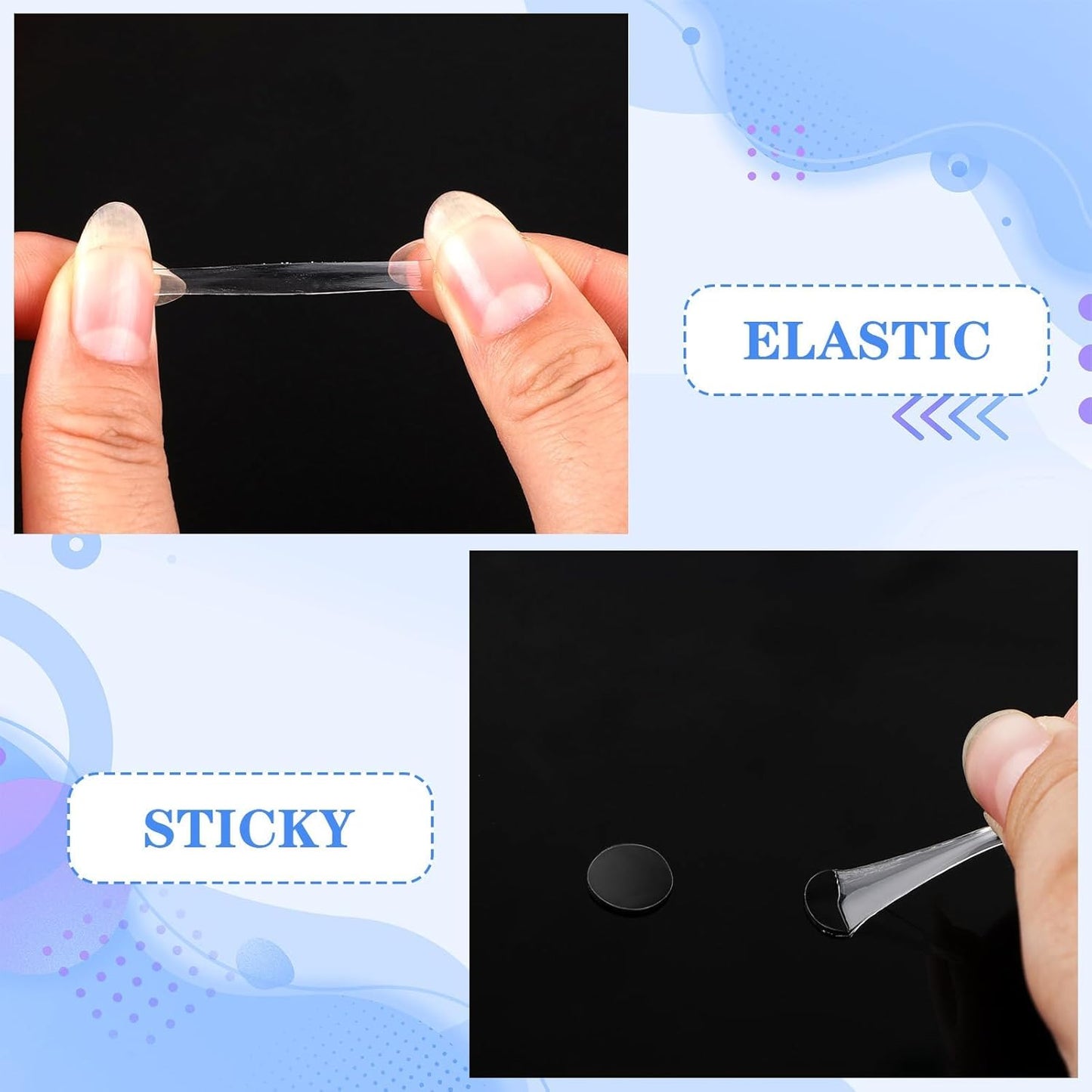 400 Pieces Double Sided Adhesive Dots 20mm*1.0mm