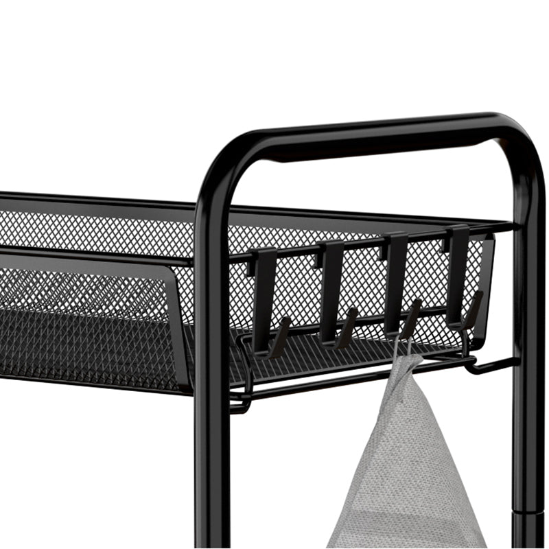 4 Tier Rolling Utility Storage Rack Cart on Wheels