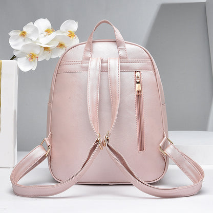Mini Backpack Purse for Women - 3-Piece Set