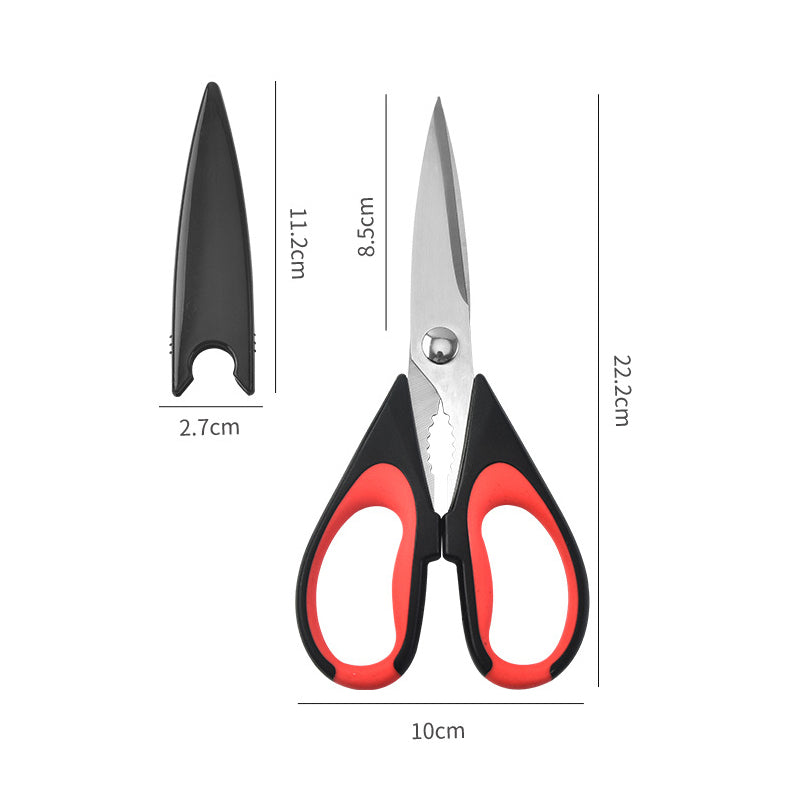 Set of 2 Kitchen Scissors All Purpose Heavy Duty