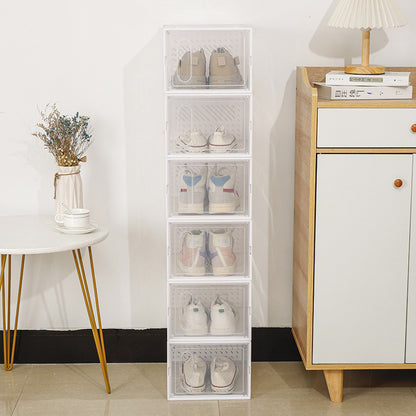 12pcs Magnetic Shoe Storage Boxes Stackable for Men and Women (Maximum Size 12)