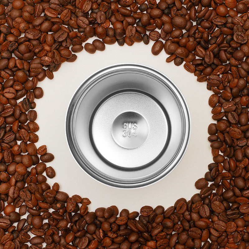 Insulated Cup Flask Stainless Steel Coffee Mug 510ML(17.24Oz)-Portable Rope