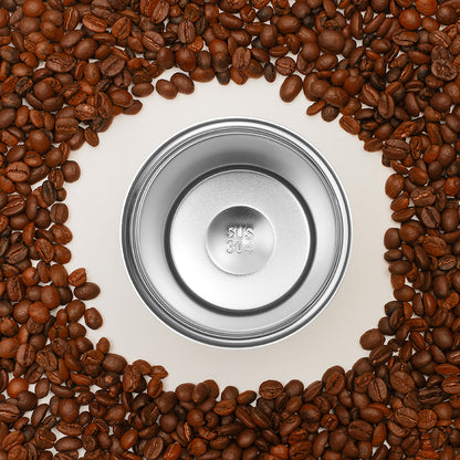 Insulated Cup Flask Stainless Steel Coffee Mug 510ML(17.24Oz)-Portable Rope