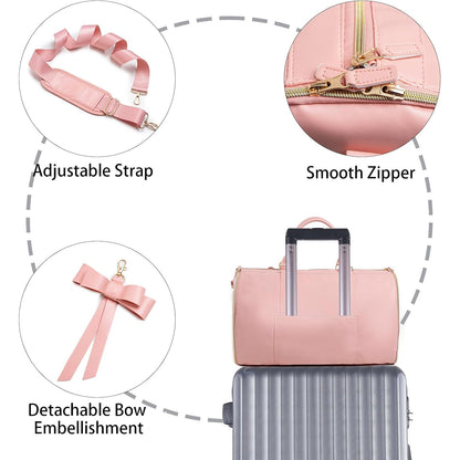 Travel Bag with Shoe Compartment