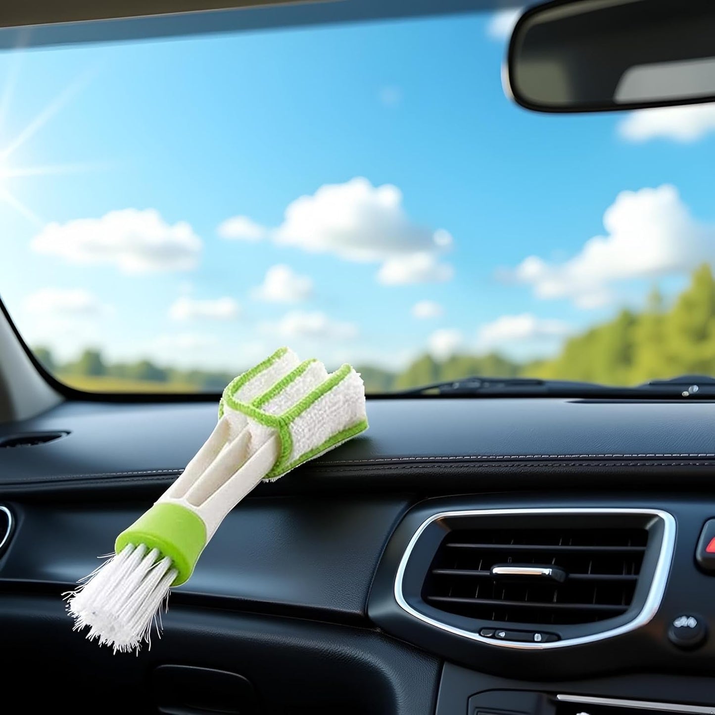 Automotive Air Conditioner Cleaner and Brush 4 Units