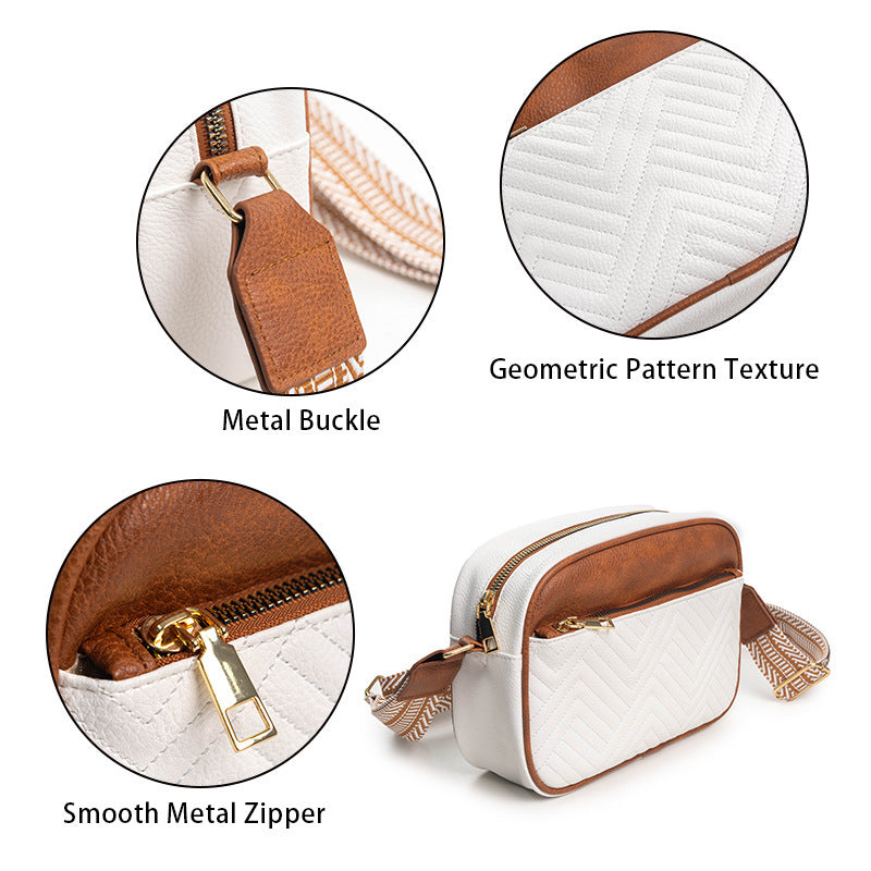 Quilted Crossbody Bags Vegan Leather Purses Small Shoulder Handbags