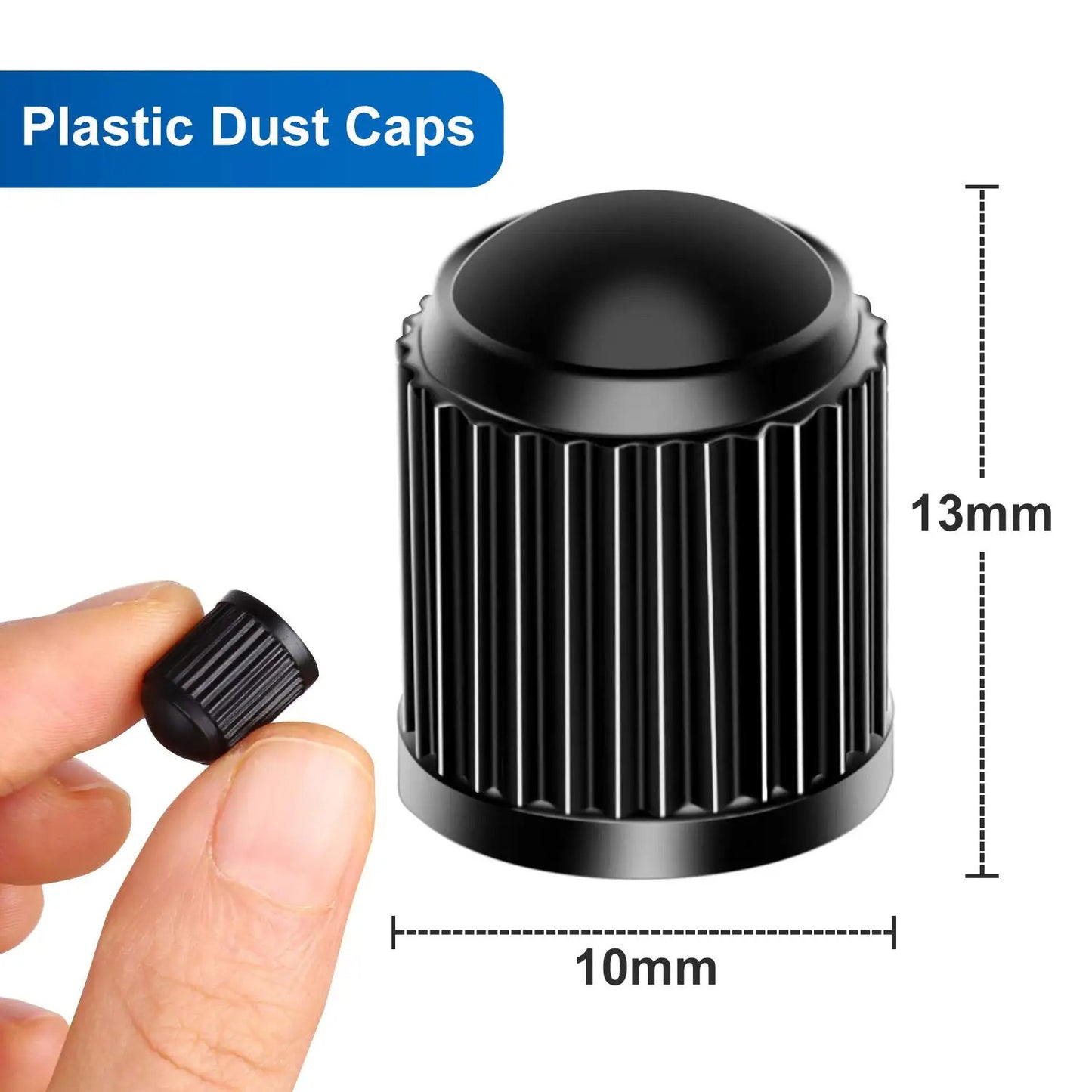 Tire Valve Stem Caps with Sealing Ring for Car 288 Units