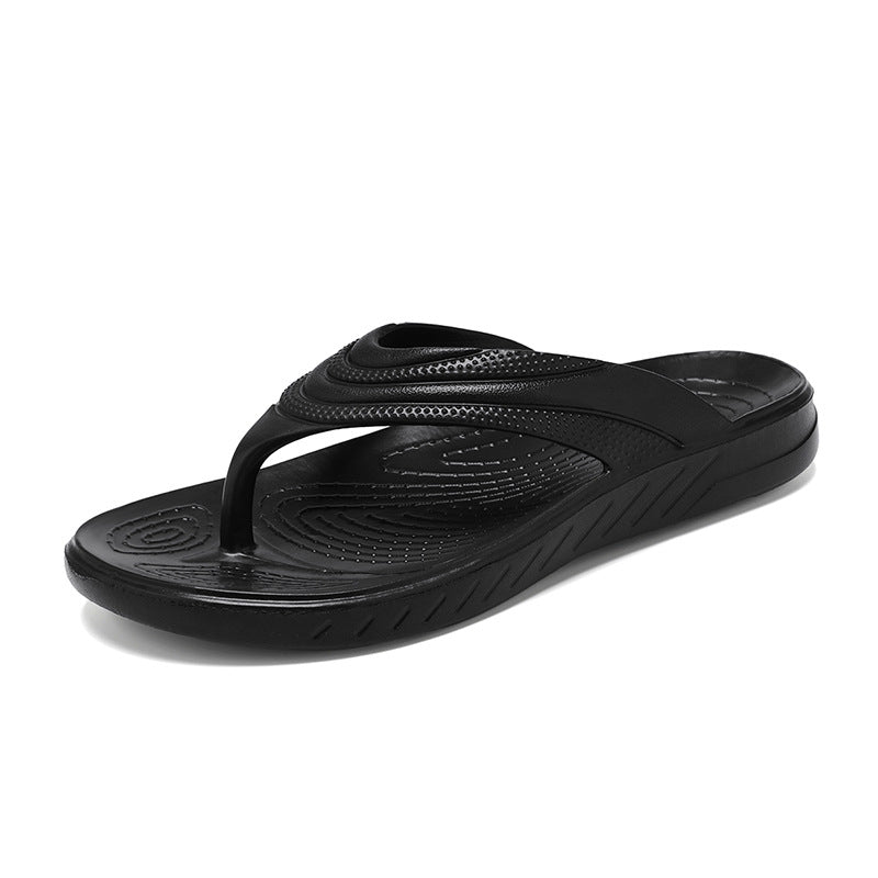 Flip Flops Soft Lightweight Sandals, Black